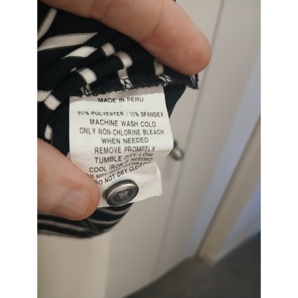 Greyson Golf Polo Shirt Performance Mens Size XXL Logo Black striped - Picture 5 of 10